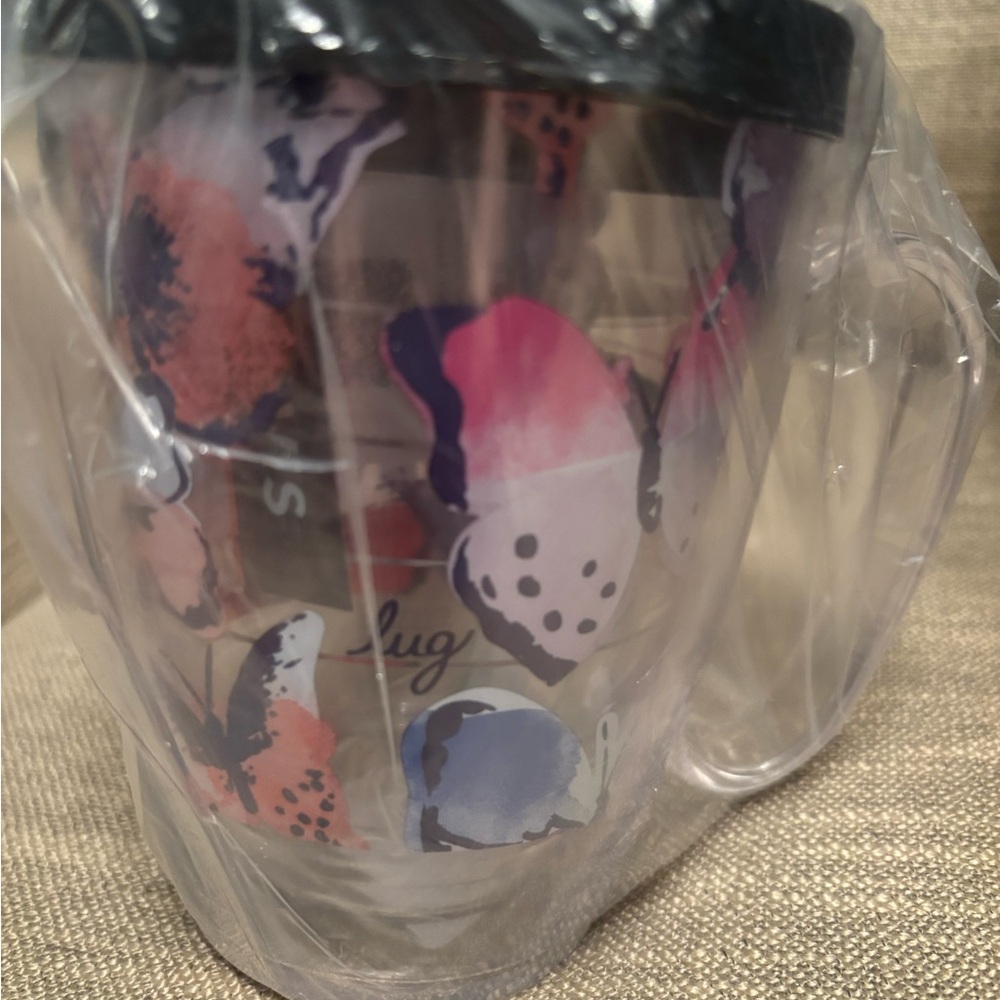 Lug Tervis Mug Butterfly Print New